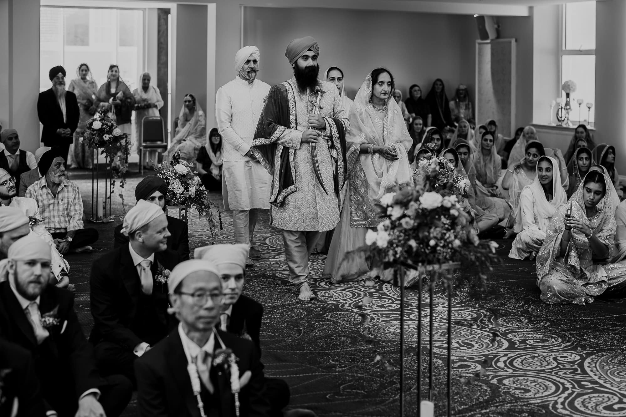 Central Gurdwara Khalsa Jatha Wedding Photography