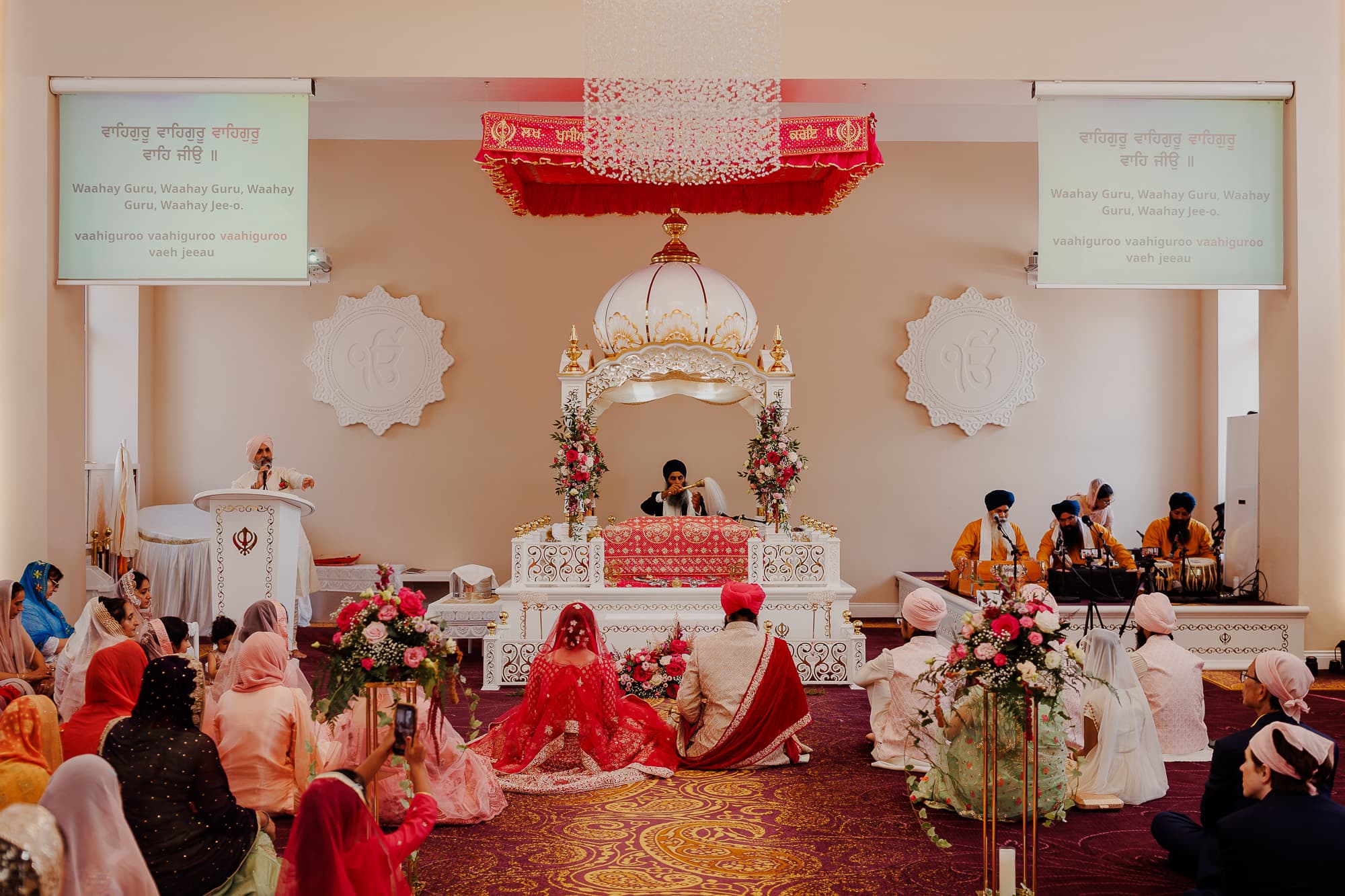 Central Gurdwara Khalsa Jatha Wedding Photography